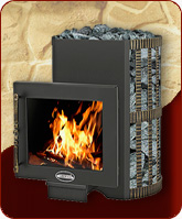 Печь для бани СКИФ КОВКА 28 ПАНОРАМА